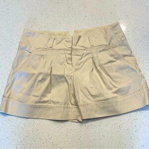 BCBG Cream Trouser Shorts